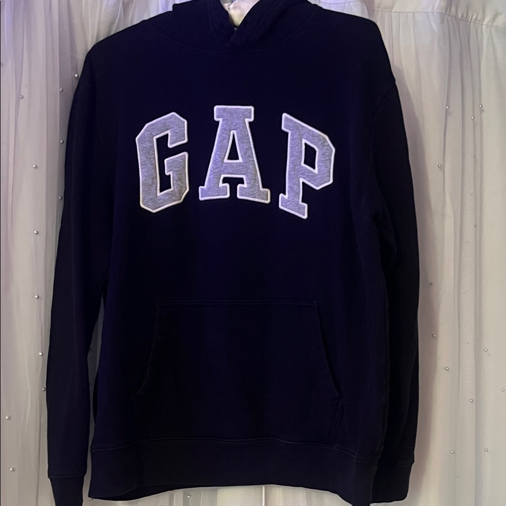 GAP Men's Navy Hoodie Sweater